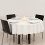 Voir la diapositive 5 : ATMOSPHERA Nappe Antitache Ronde  Unie  180cm Ivoire