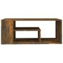 Voir la diapositive 3 : VIDAXL Table basse Chene fume 100x50x40 cm Bois d'ingenierie