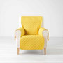 Voir la diapositive 1 : Paris Prix Protège Fauteuil  Lounge  165x179cm Jaune