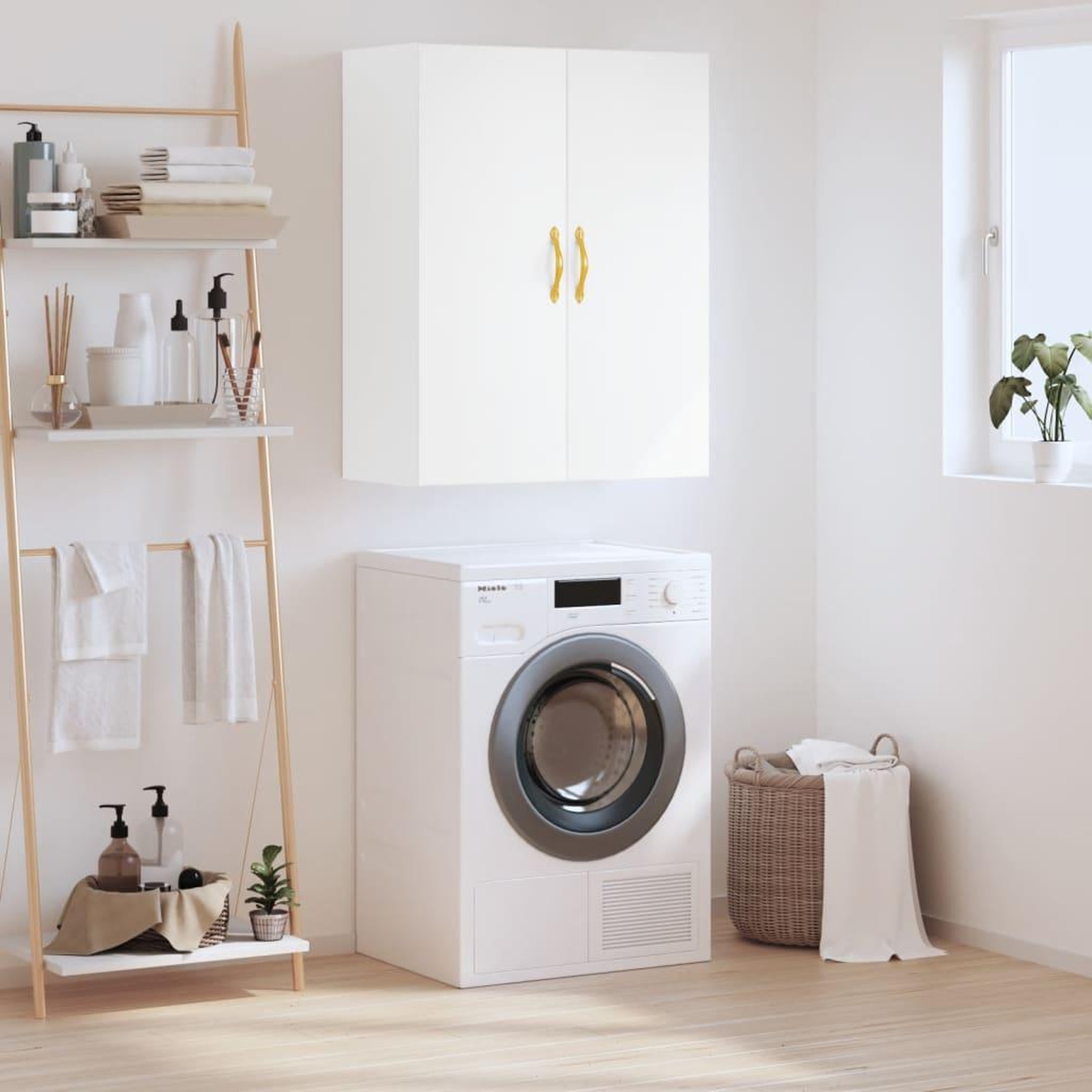 VIDAXL Armoire murale blanc 69,5x34x90 cm