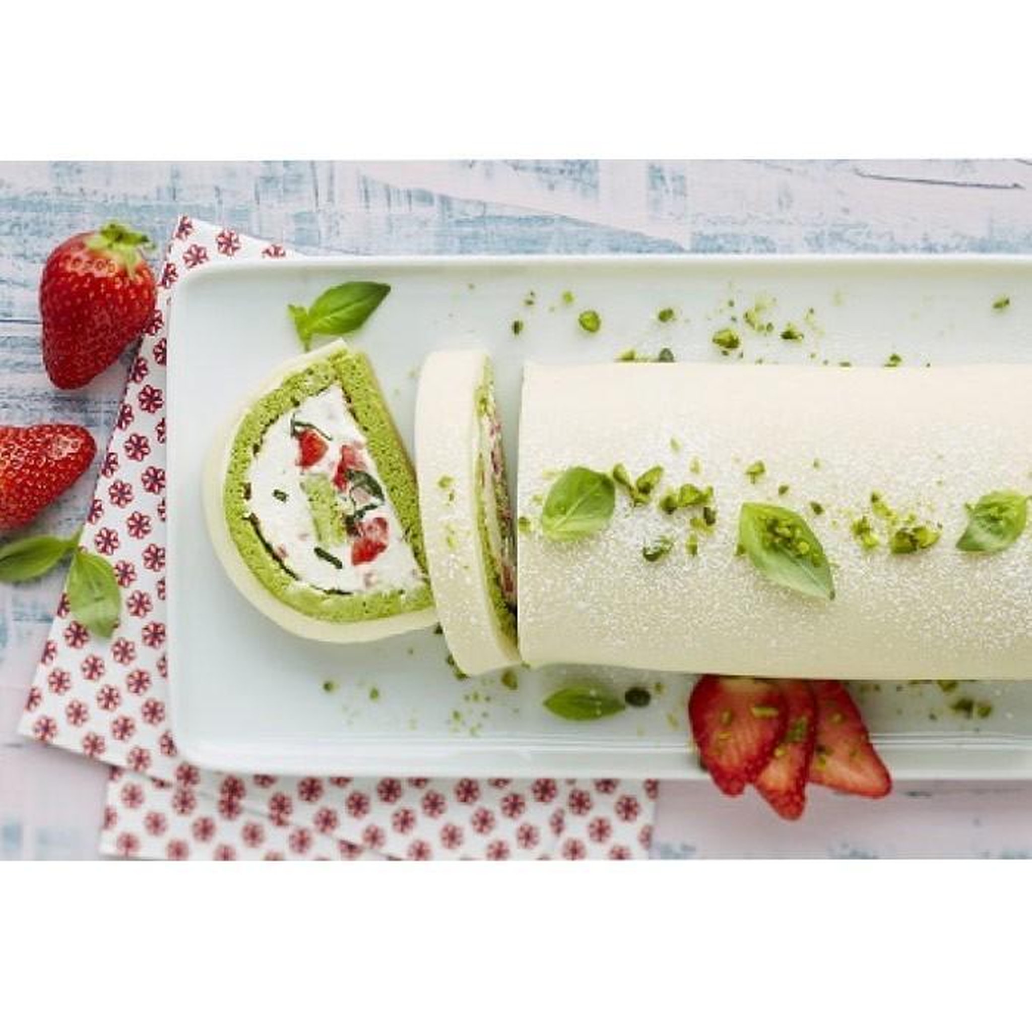 Voir la diapositive 4 : SCRAPCOOKING Moule à Bûche de Noël + insert