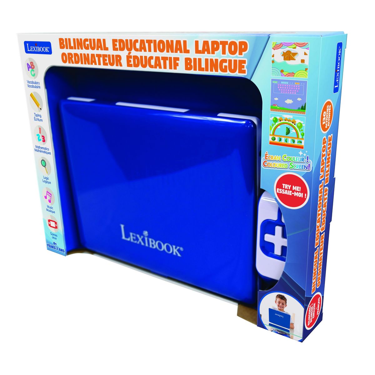 Lexibook Ordinateur éducatif couleur bilingue français et anglais