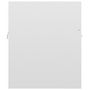 Voir la diapositive 4 : VIDAXL Armoire d'evier Blanc brillant 41x38,5x46 cm Bois d'ingenierie