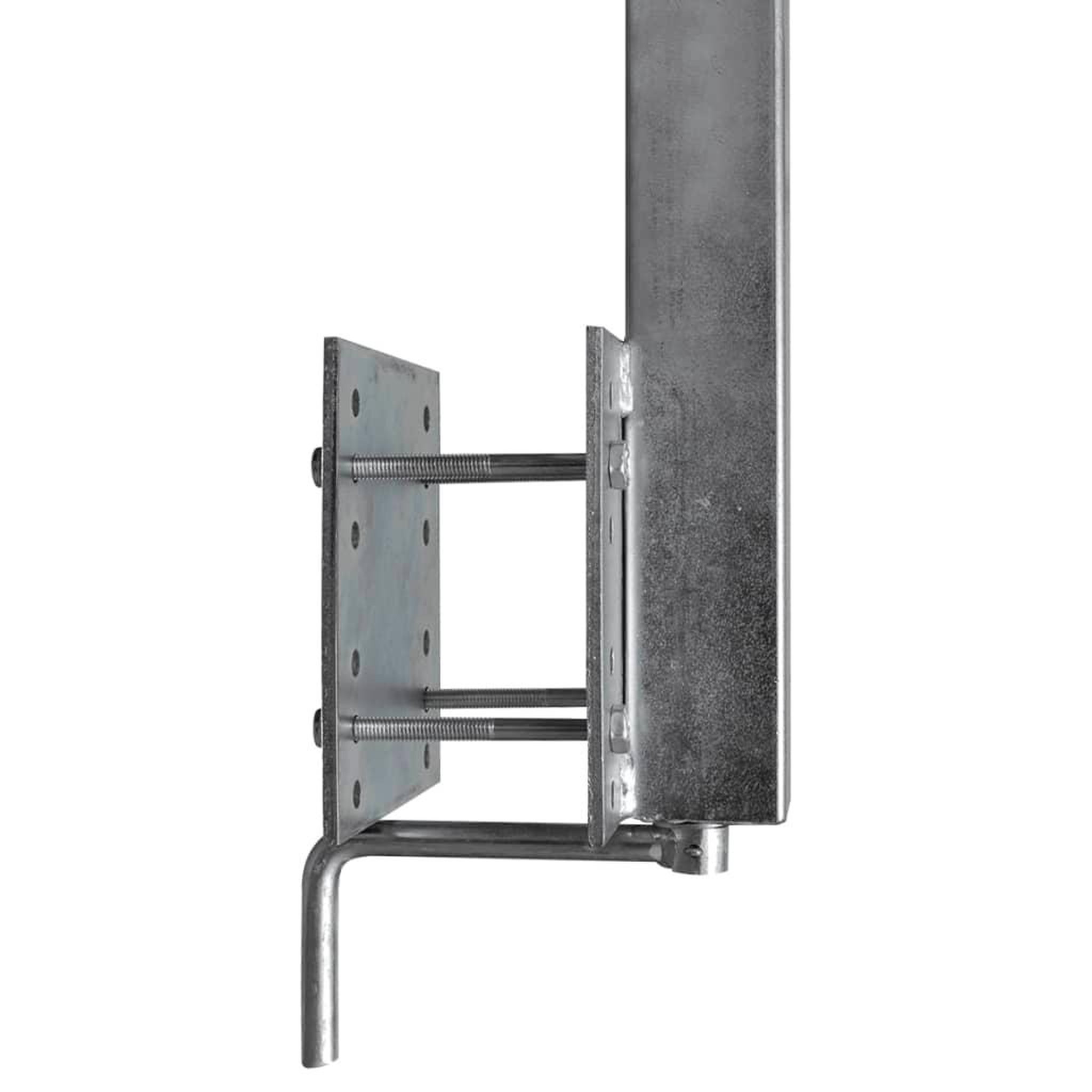 Voir la diapositive 2 : VIDAXL Support a double rouleau pour remorque de bateau 2 pcs 59-84 cm