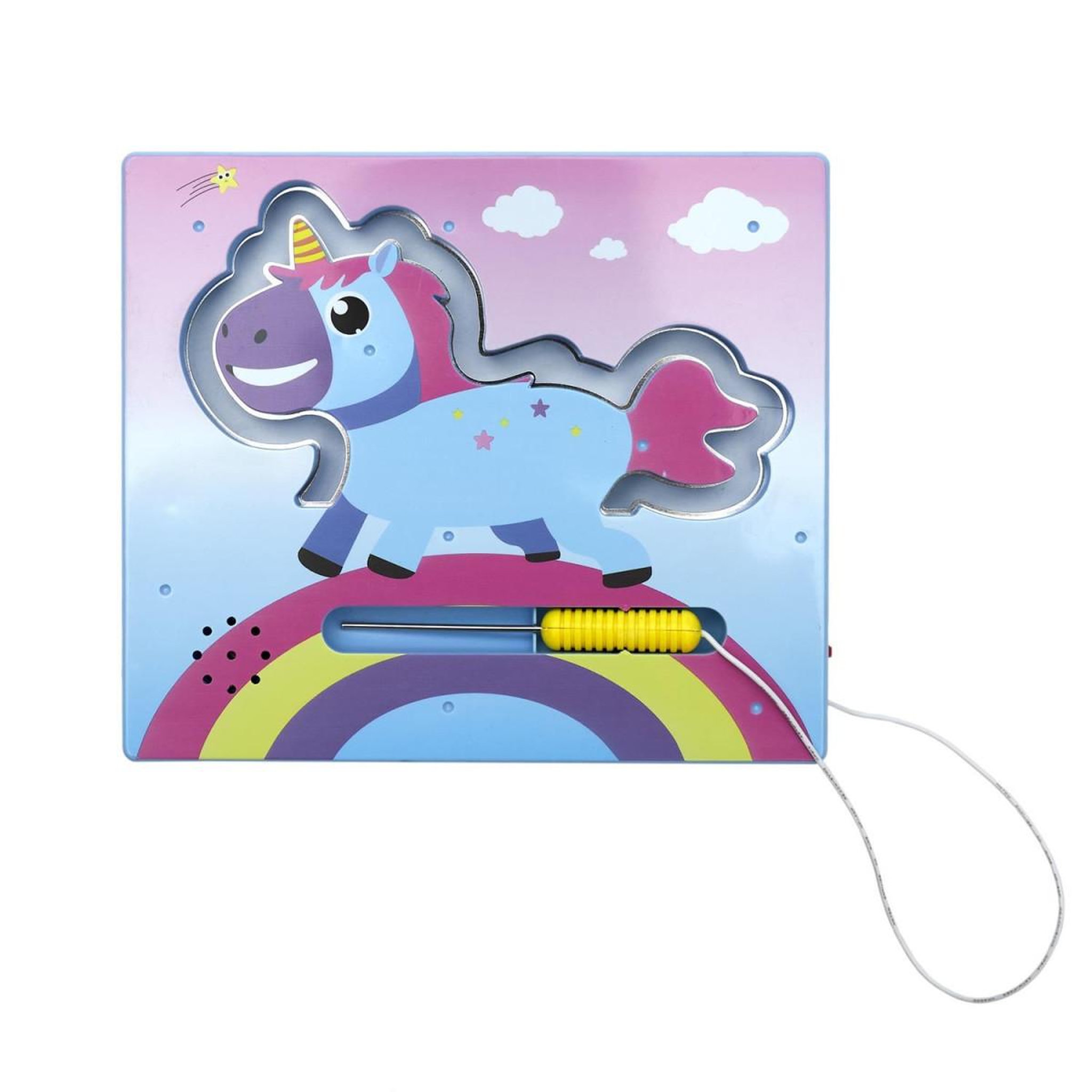Voir la diapositive 1 : Jeux 2 momes Jeu d'Adresse Enfant  Fil Licorne  22cm Bleu & Rose