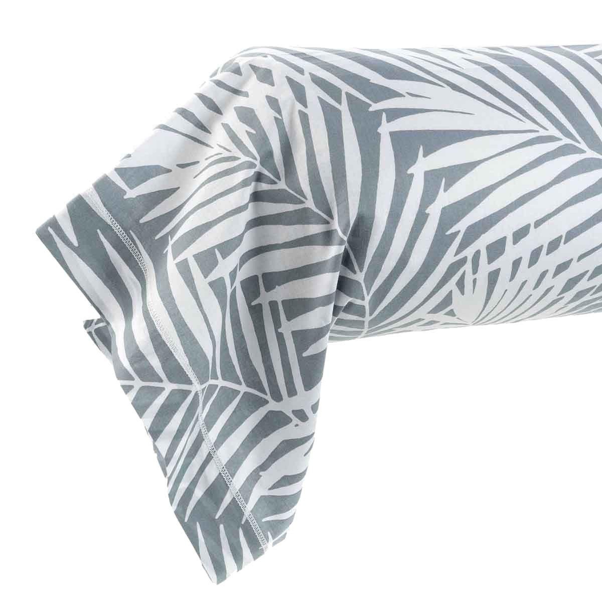 Douceur d'Intérieur Taie de Traversin  Botania  85x185cm Sauge