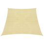 Voir la diapositive 2 : VIDAXL Voile d'ombrage 160 g/m^2 Beige 3/4x3 m PEHD