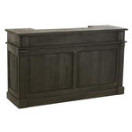 Paris Prix Bar 2 Tiroirs en Bois  Hollywood  180cm Noir