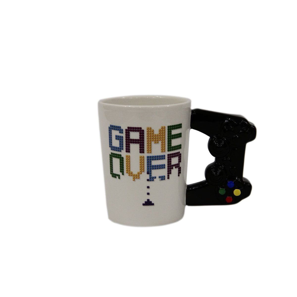 ACTUEL MUG DROIT 35CL PORCELAINE MANCHE MANETTE JEUX