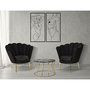 Voir la diapositive 5 : Paris Prix Lot de 2 Décorations Murales en Métal  Body  100cm Noir