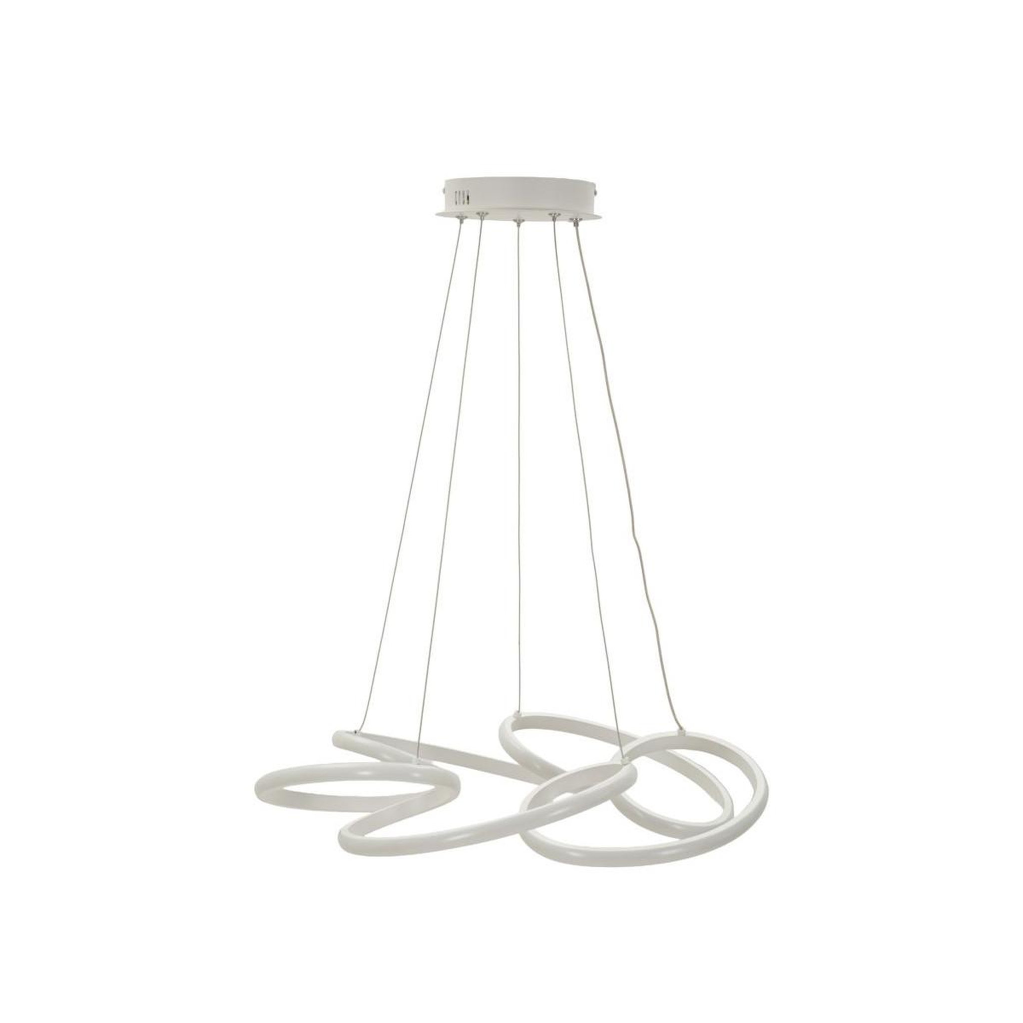Paris Prix Suspension led design  glovy  120cm blanc
