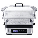 STEBA Cuiseur vapeur Steba DG2 1200W inox/noir