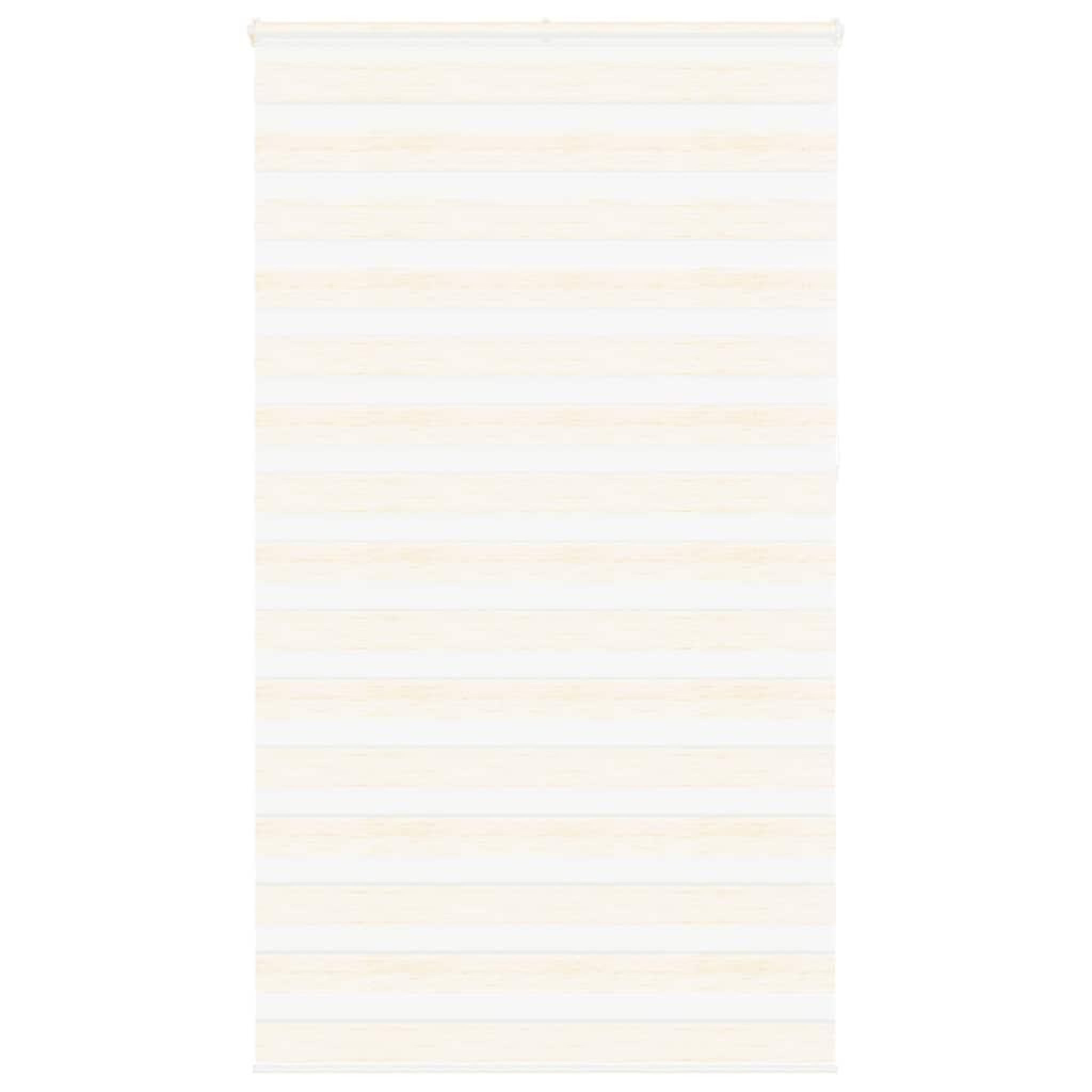 VIDAXL Store zebre beige marbre largeur du tissu 130,9 cm polyester