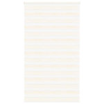 VIDAXL Store zebre beige marbre largeur du tissu 130,9 cm polyester