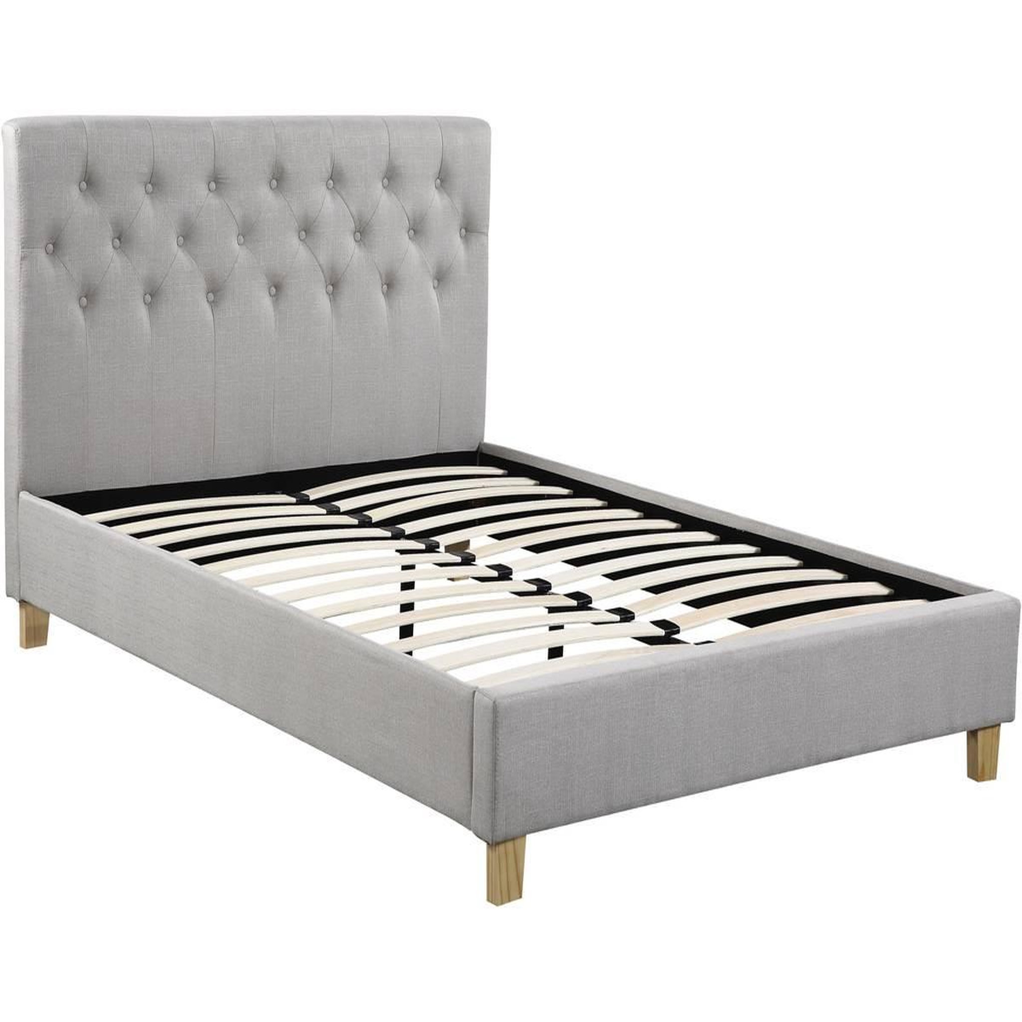 Habitat et Jardin Lit  emmy  - 160 x 200 cm - beige