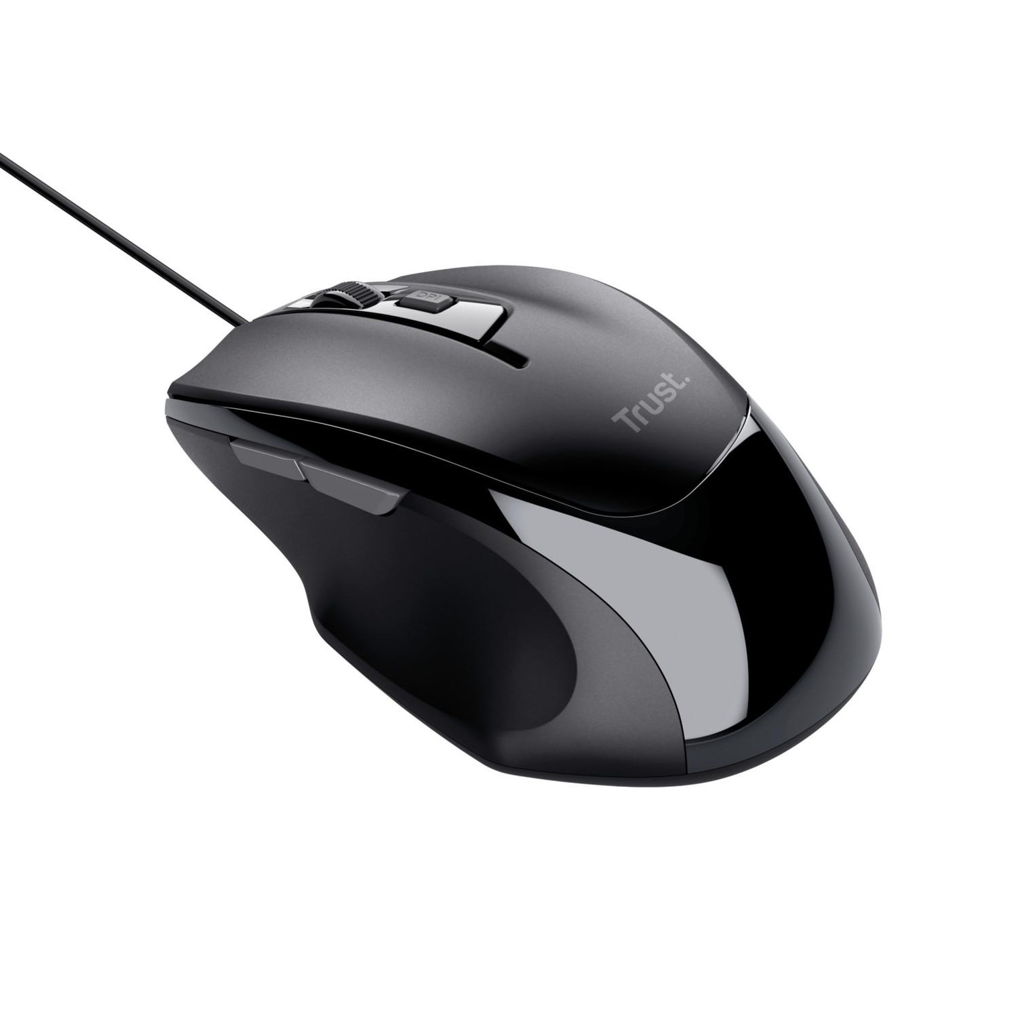 Voir la diapositive 3 : Trust Trust voca souris droitier usb type-a optique 2400 dpi