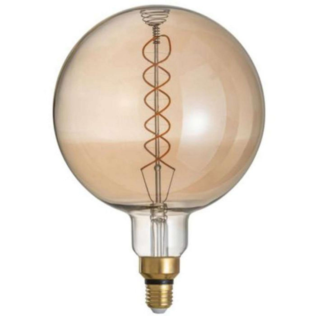 Paris Prix Ampoule G200  Double Spiral  30cm Gris