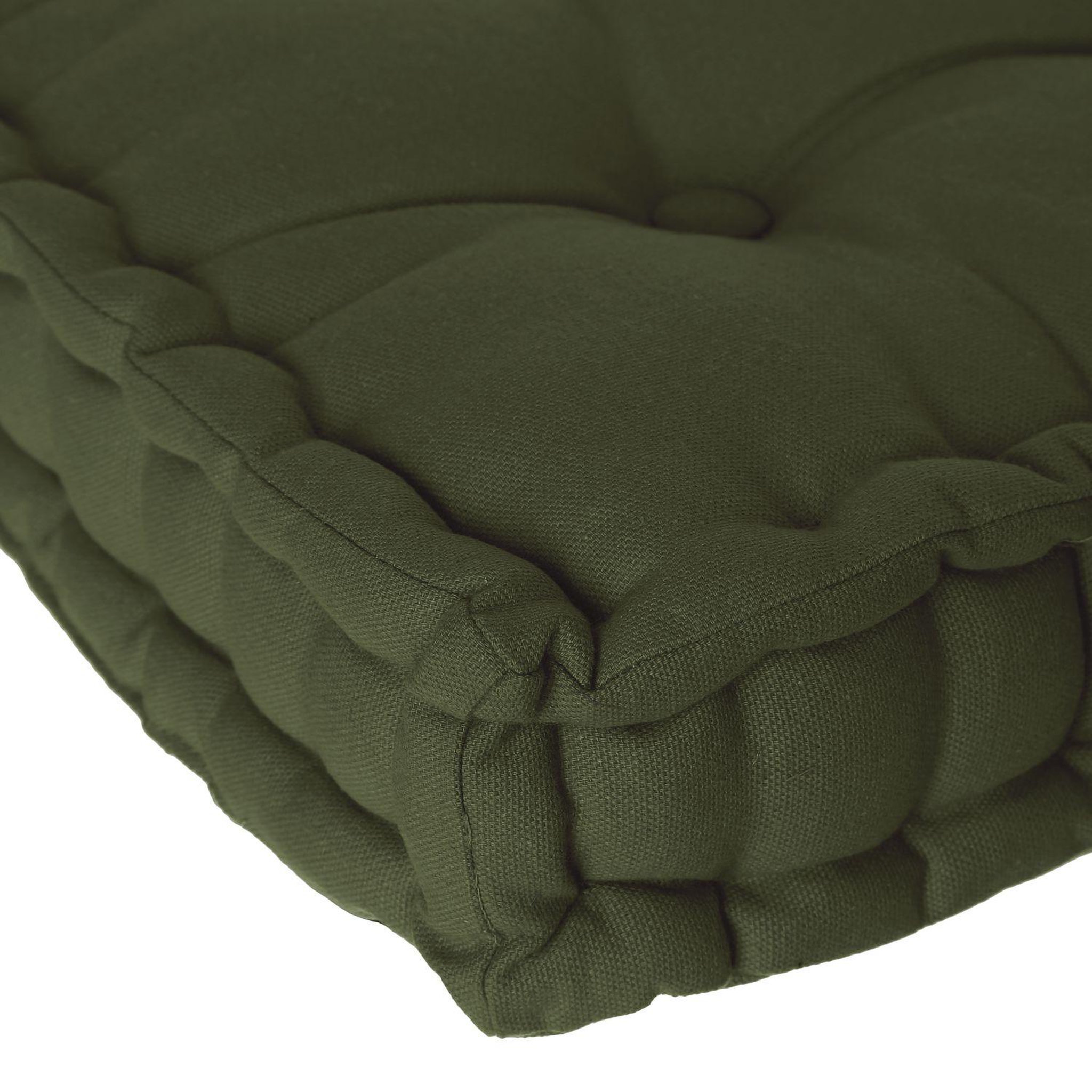 Voir la diapositive 2 : ATMOSPHERA Coussin de sol en coton ANJALI