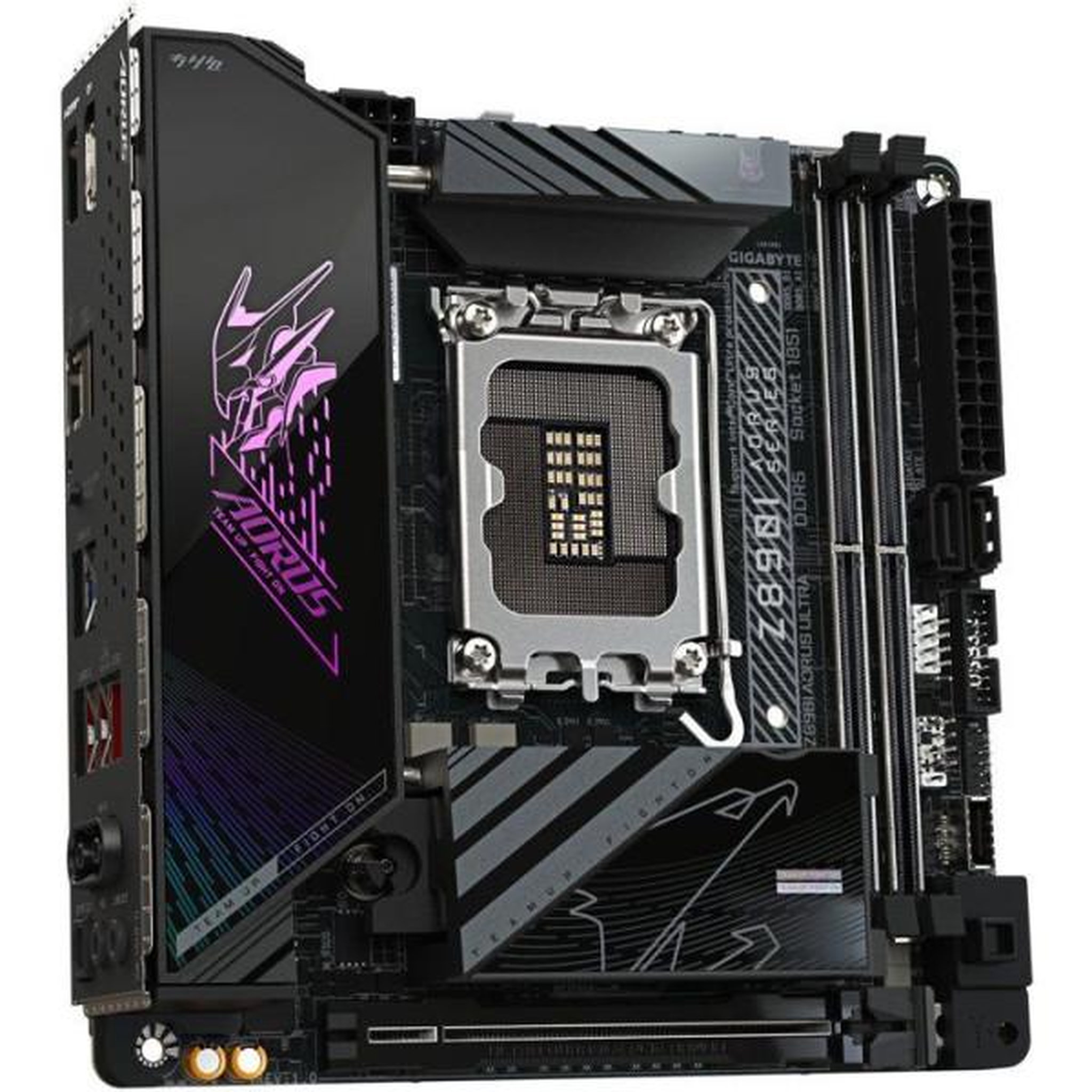 Voir la diapositive 3 : Gigabyte Carte mere - GIGABYTE - Z890I AORUS ULTRA - Format Mini-ITX - Chipset Intel Z890 - WiFi 7 intégré