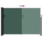 Voir la diapositive 5 : VIDAXL Auvent lateral retractable vert fonce 140x600 cm