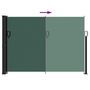 Voir la diapositive 5 : VIDAXL Auvent lateral retractable vert fonce 140x600 cm