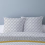 Voir la diapositive 2 : Dourev Housse de couette 240x220 SANTORINI + 2 taies 100% coton