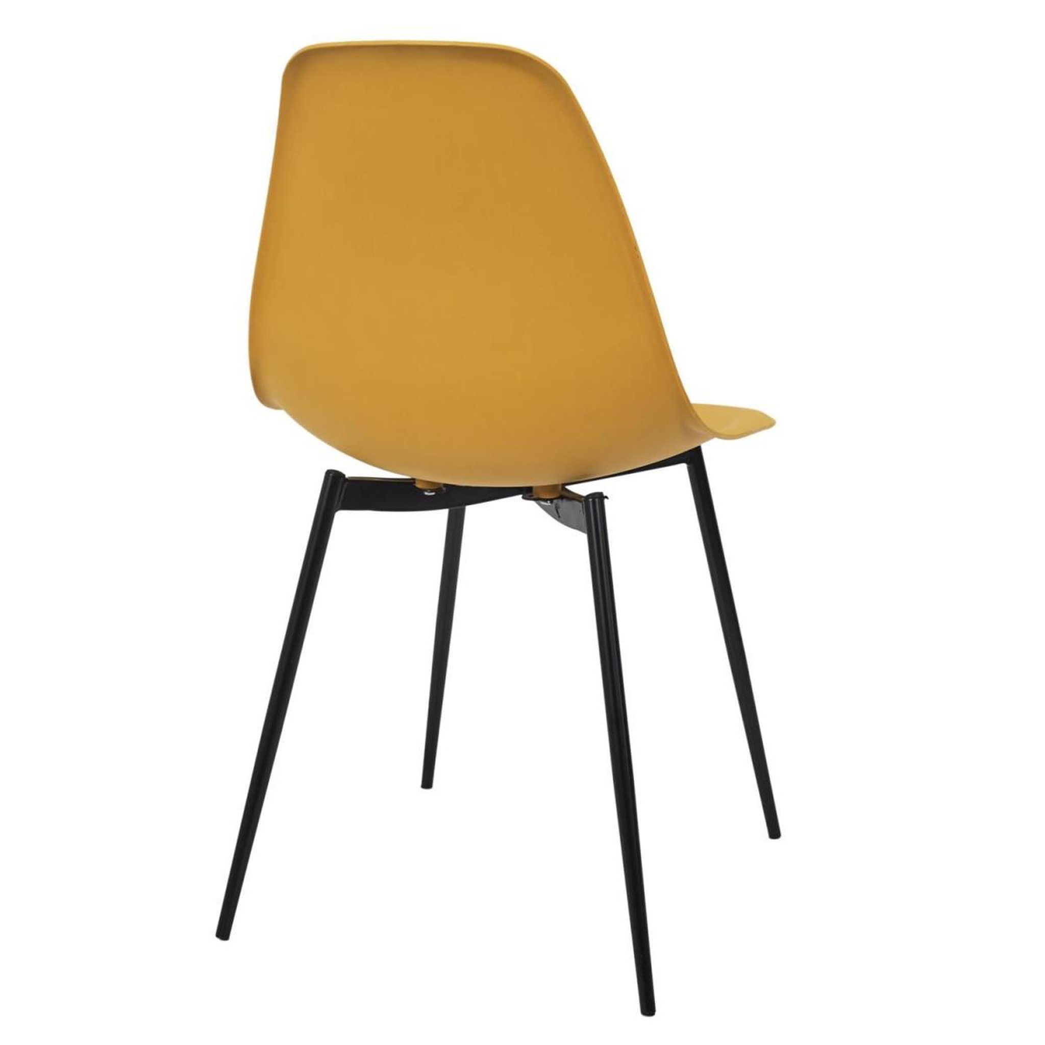 Voir la diapositive 6 : The Home Deco Factory Lot de 6 chaises  gustav  87cm jaune