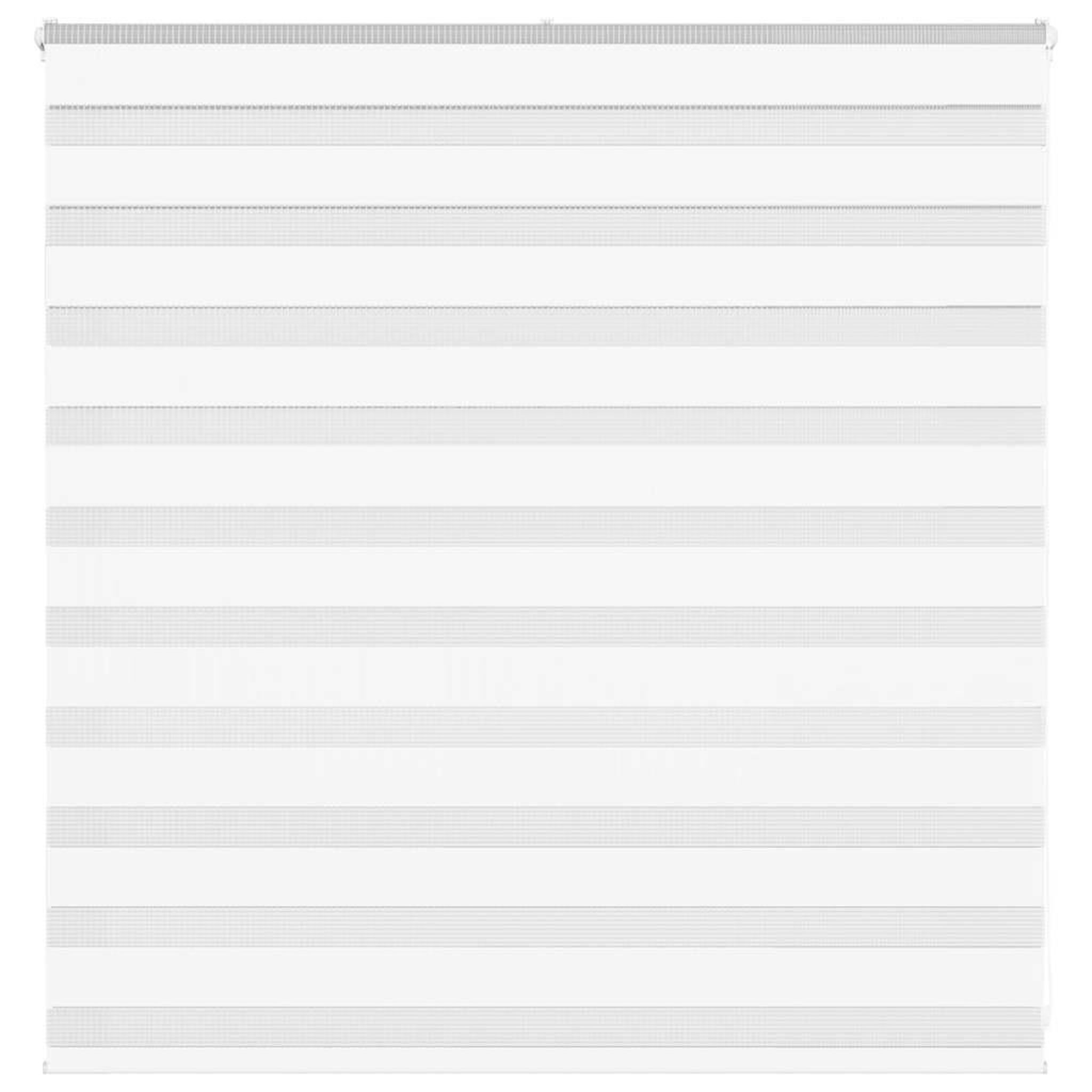 VIDAXL Store zebre blanc 140x100 cm largeur du tissu 135,9cm polyester