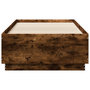 Voir la diapositive 4 : VIDAXL Cadre de lit sans matelas chene fume 90x190 cm