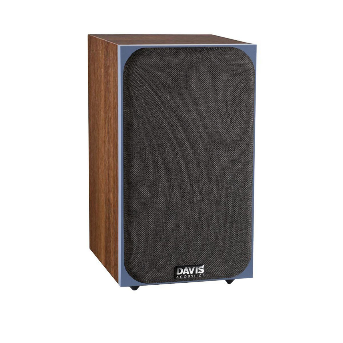 Davis Enceinte bibliothèque ARIANE 1 Bleu/Noyer x2