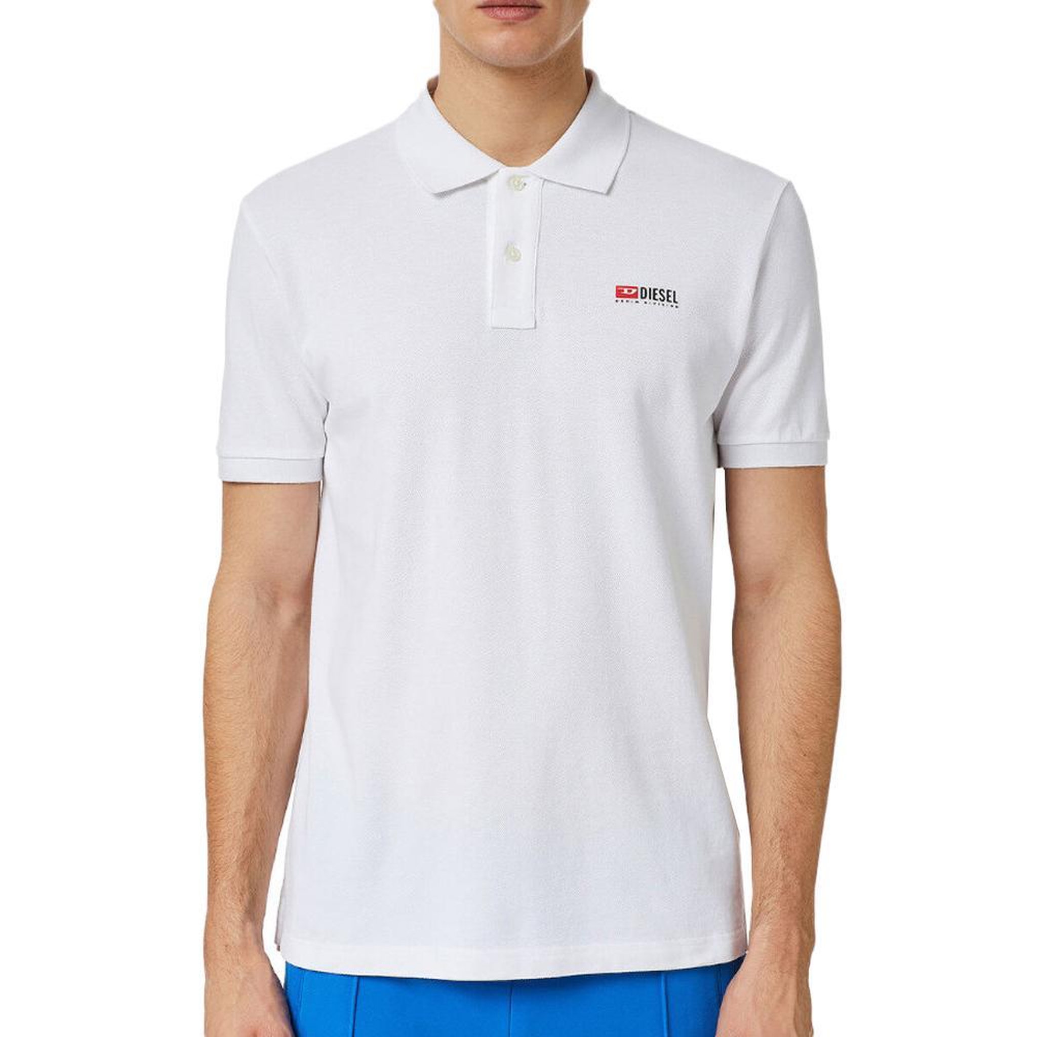 Voir la diapositive 1 : DIESEL Polo Blanc Homme Diesel RMXZA