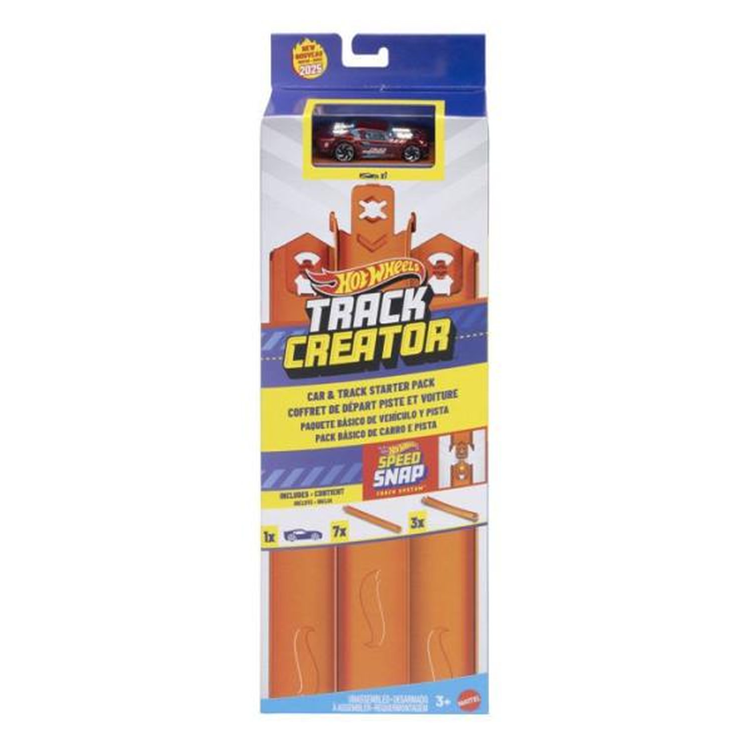 Kit de démarrage - Mattel - JDW43 - Orange - Intérieur - a partir de 3 ans