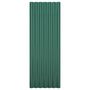 Voir la diapositive 4 : VIDAXL Panneaux de toiture 12 pcs Acier enduit de poudre Vert 100x36cm