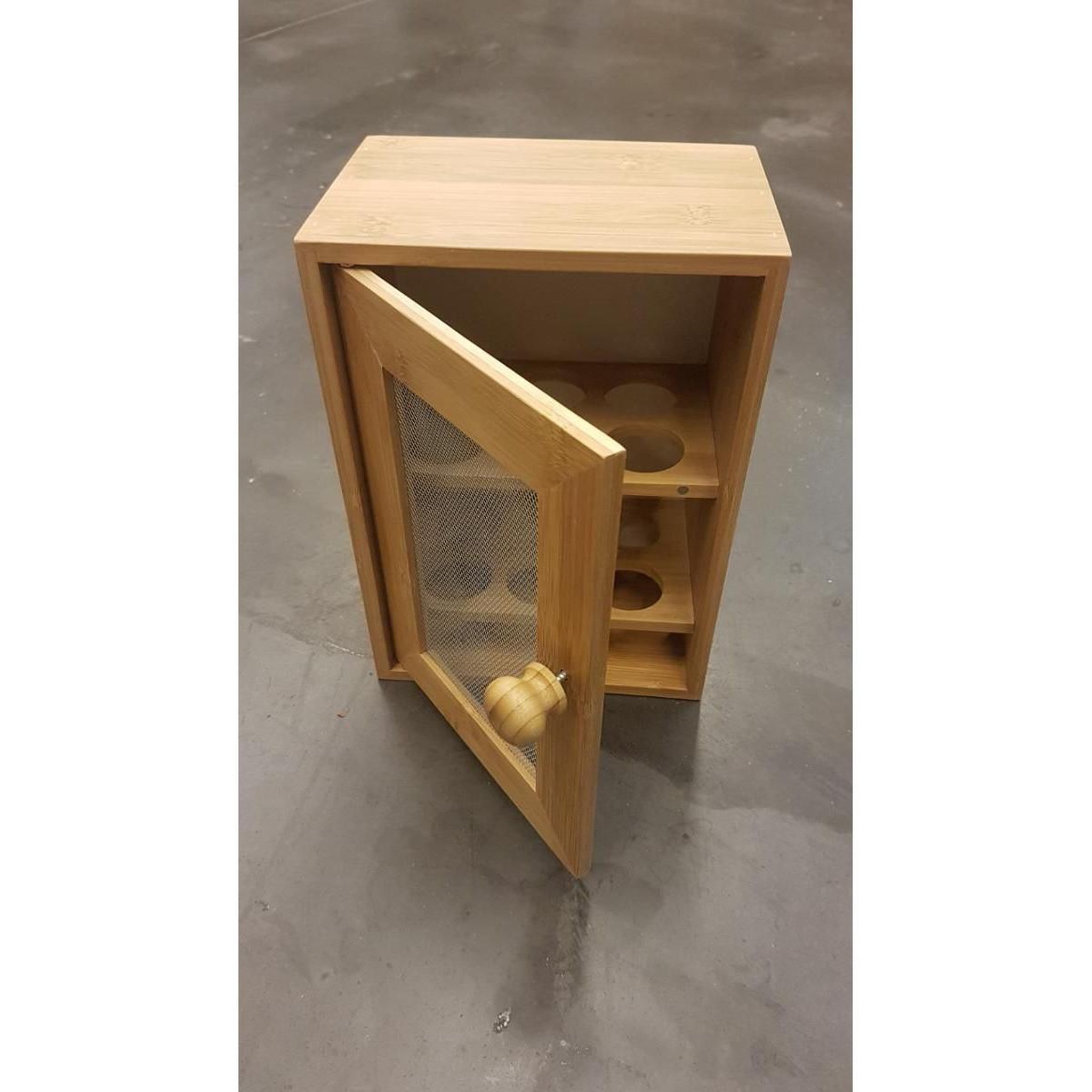 Voir la diapositive 3 : FIVE Boîte de Rangement  12 Oeufs  24cm Naturel
