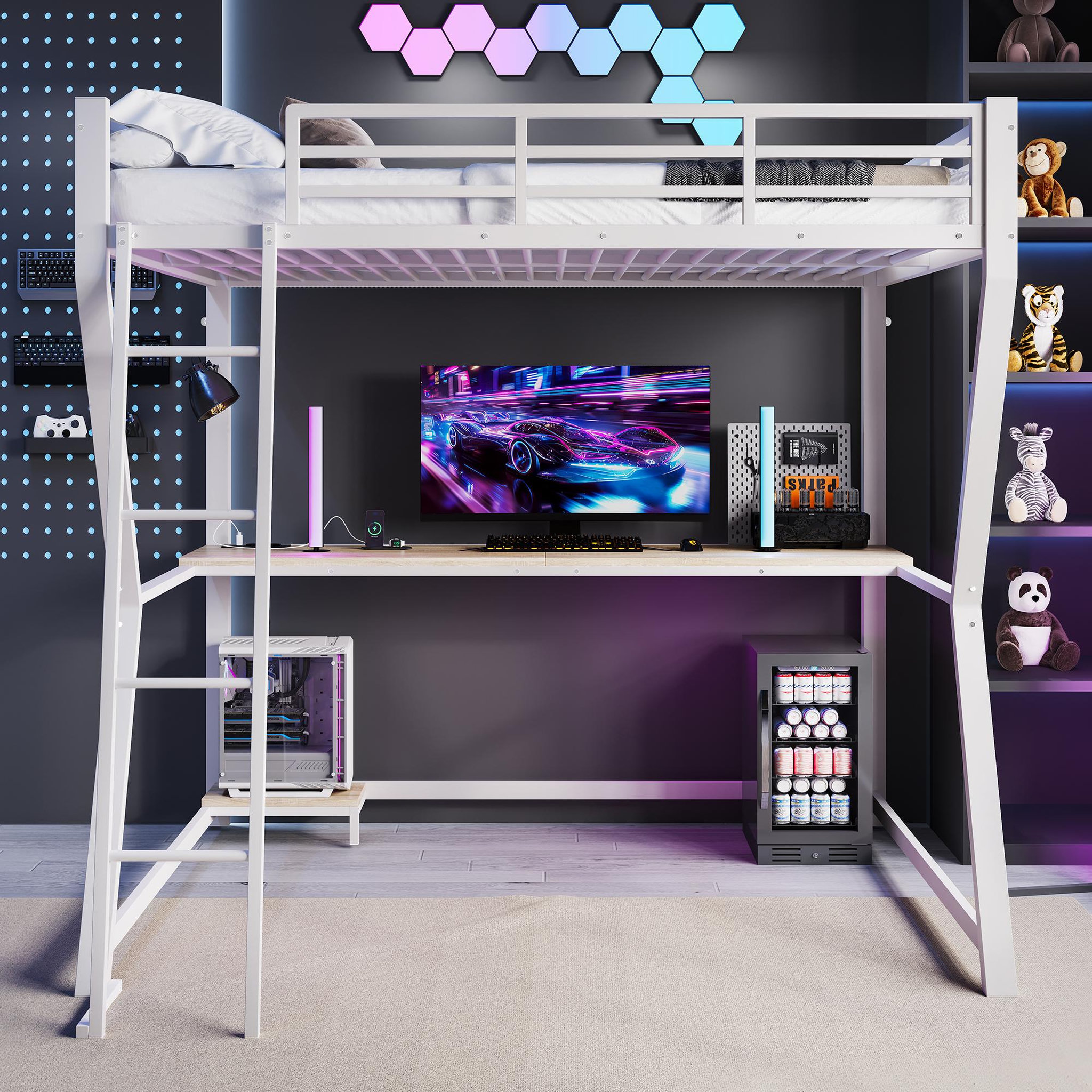 Voir la diapositive 2 : MERAX Lit mezzanine