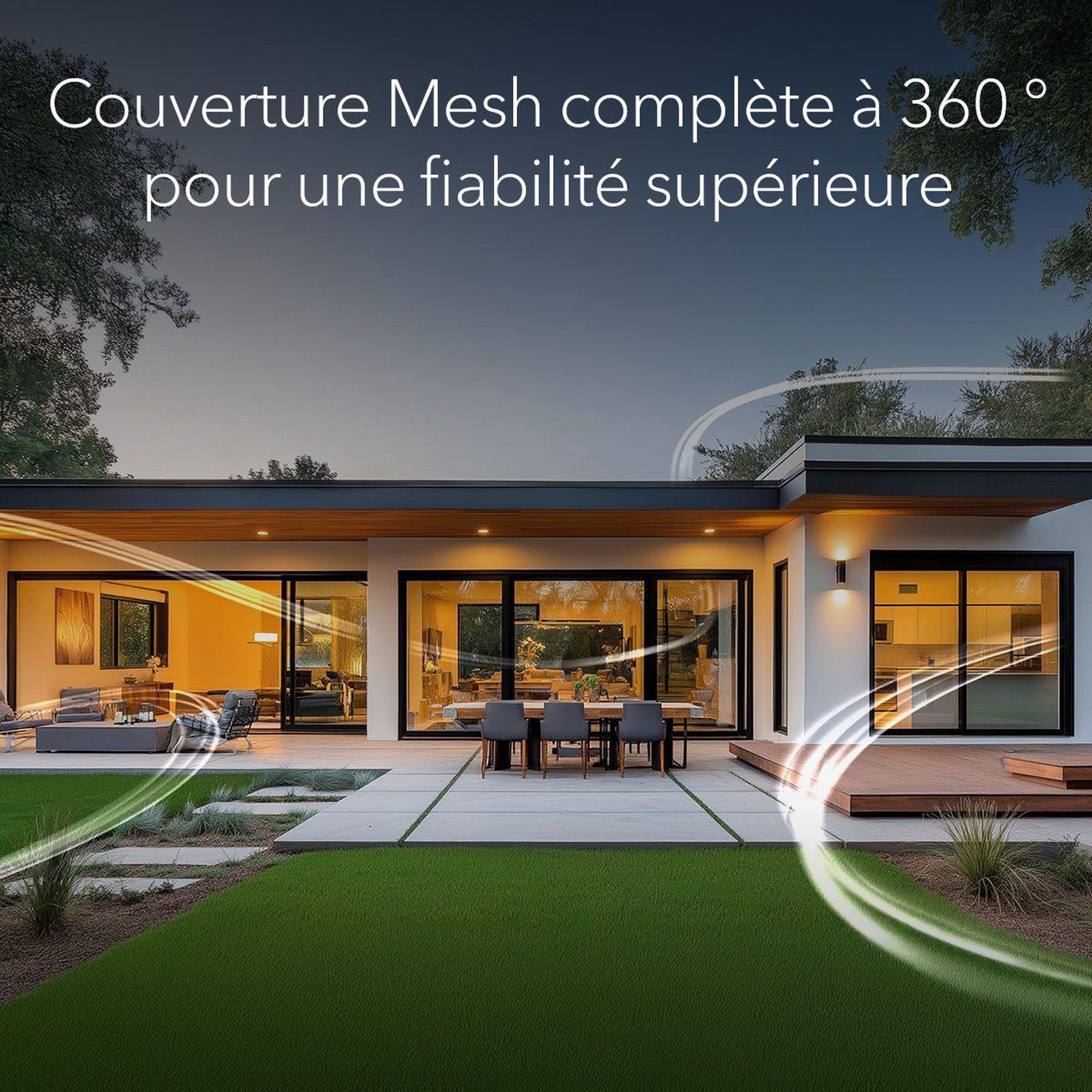 Voir la diapositive 5 : Netgear Système wifi mesh be3600 pack de 3 wifi 7