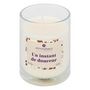 Voir la diapositive 1 : ATMOSPHERA Bougie Parfumée Avec Bijou  Mily  220g Noix de Coco