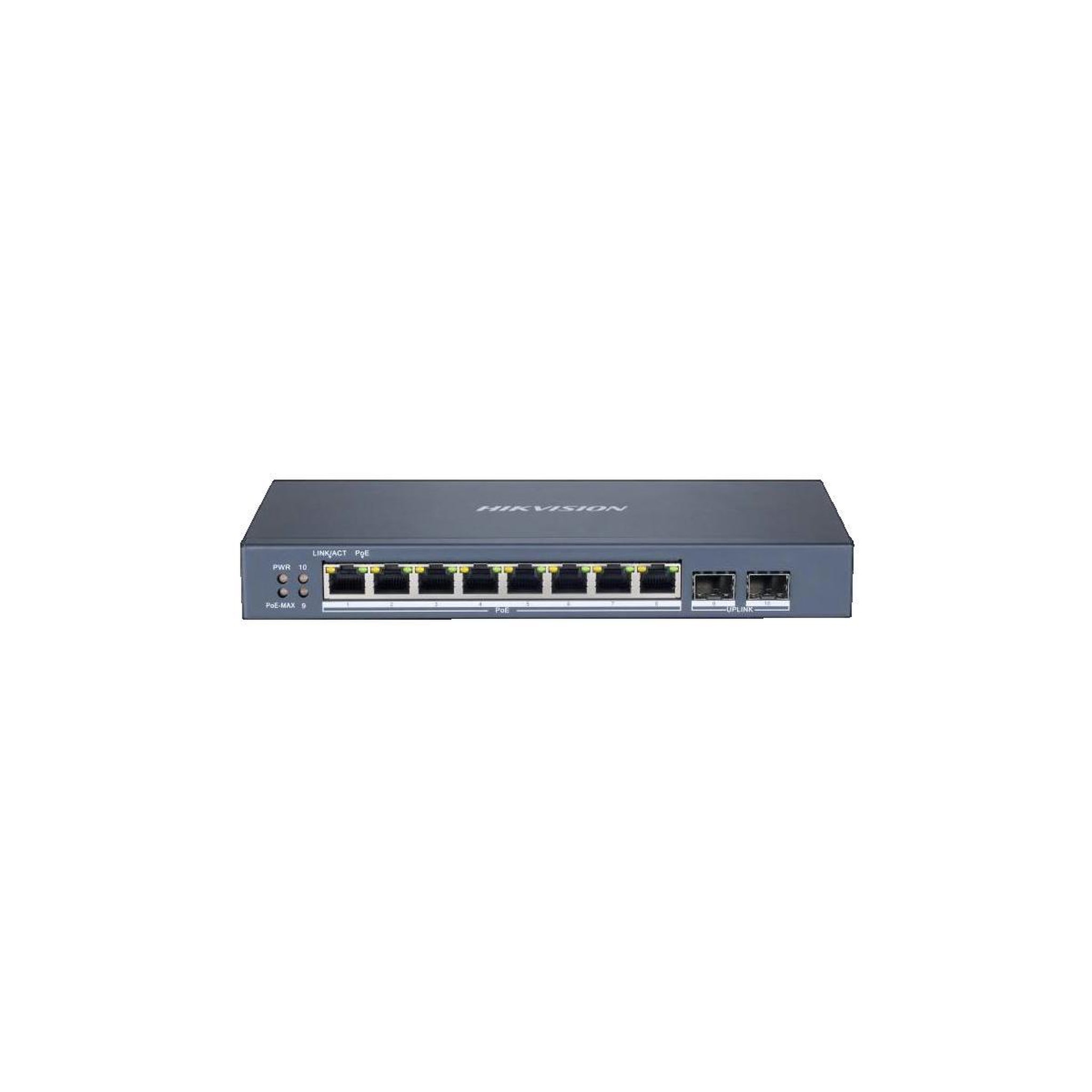 Voir la diapositive 2 : HIKVISION Switch réseau Hikvision DS-3E1510P-EI 10 ports