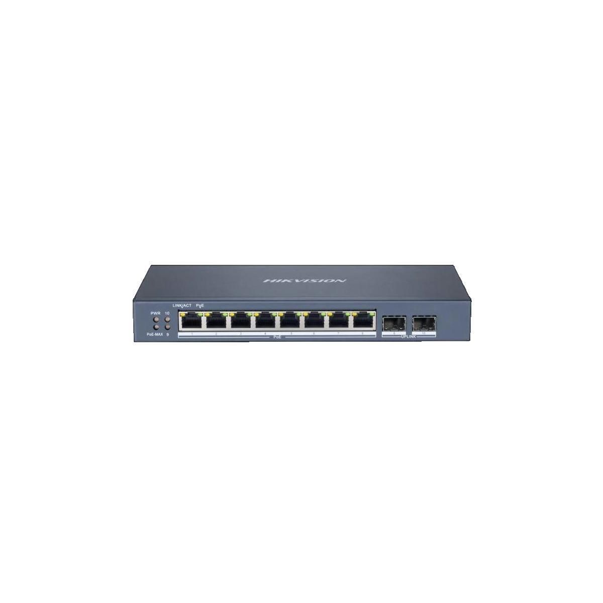 HIKVISION Switch réseau Hikvision DS-3E1510P-EI 10 ports
