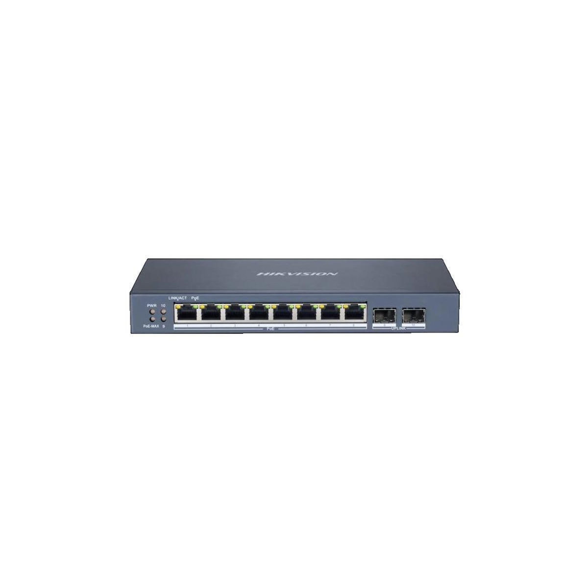 HIKVISION Switch réseau Hikvision DS-3E1510P-EI 10 ports