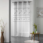 Paris Prix Rideau Voilage  Teora  140x260cm Gris