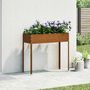 Voir la diapositive 3 : VIDAXL Jardiniere 100,5x40,5x90 cm acier resistant aux intemperies