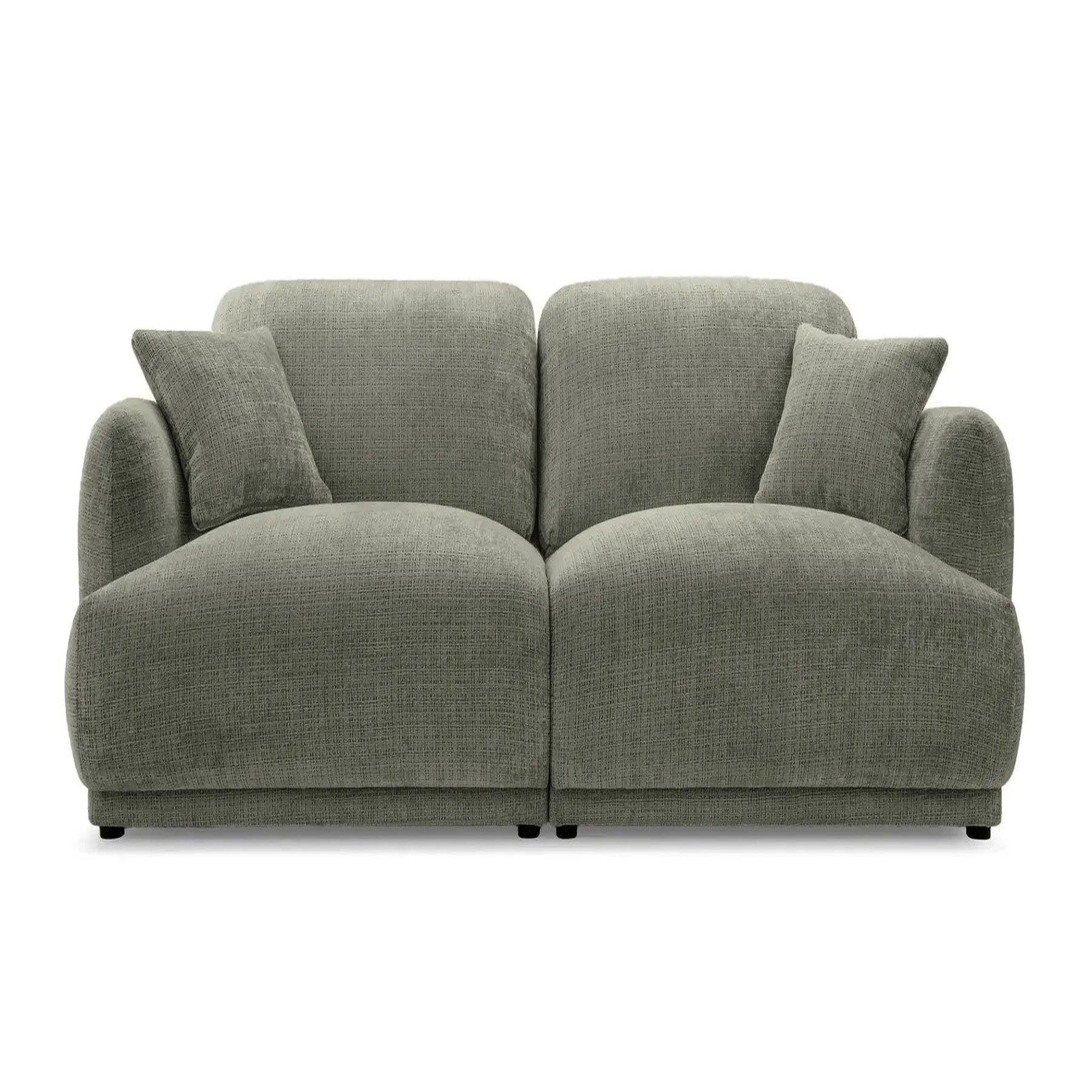 Voir la diapositive 1 : CASANOVA PARIS Rosalie - canapé droit tissu chenille 2 places