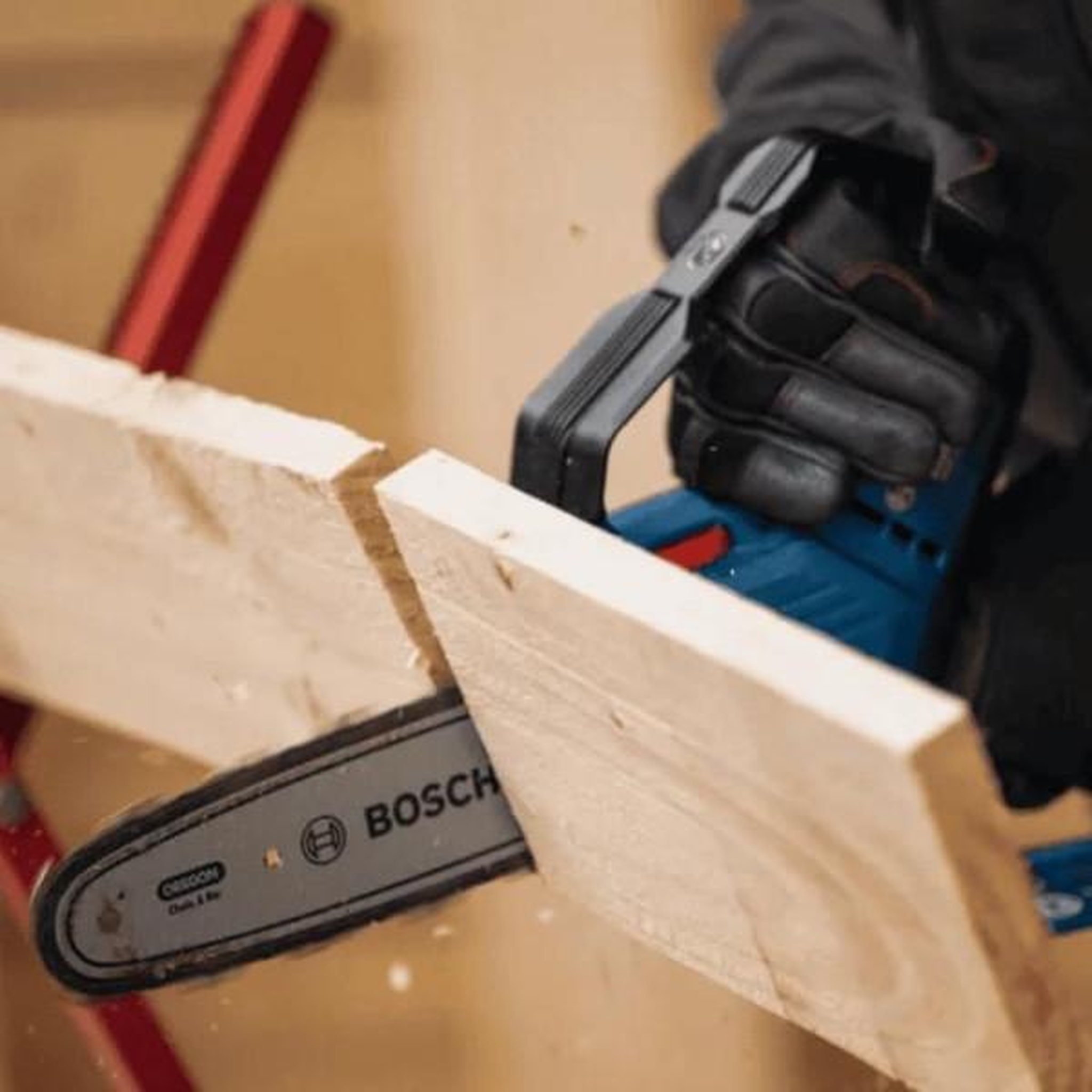 Voir la diapositive 3 : BOSCH Bosch gke 18v-20 professional élagueur sans fil