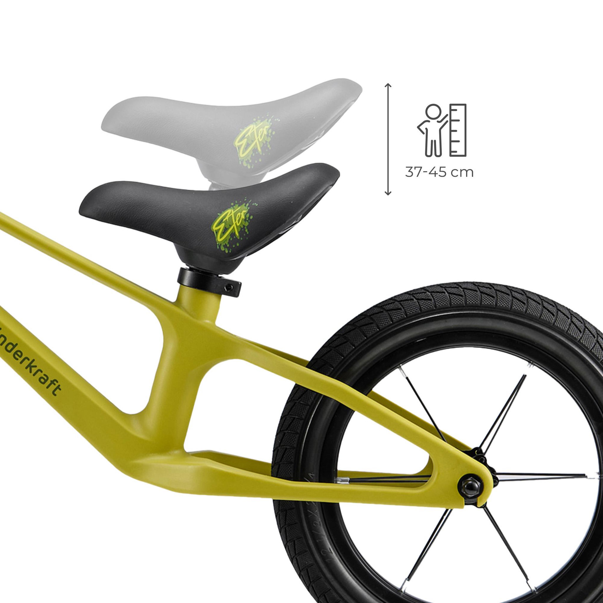Voir la diapositive 3 : KINDERKRAFT Draisienne légère réglable pour enfant