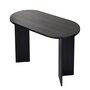 Voir la diapositive 1 : Habitat et Jardin Table à manger en bois  Sablin  - 180 x 89 x 75 cm - Bois Noir
