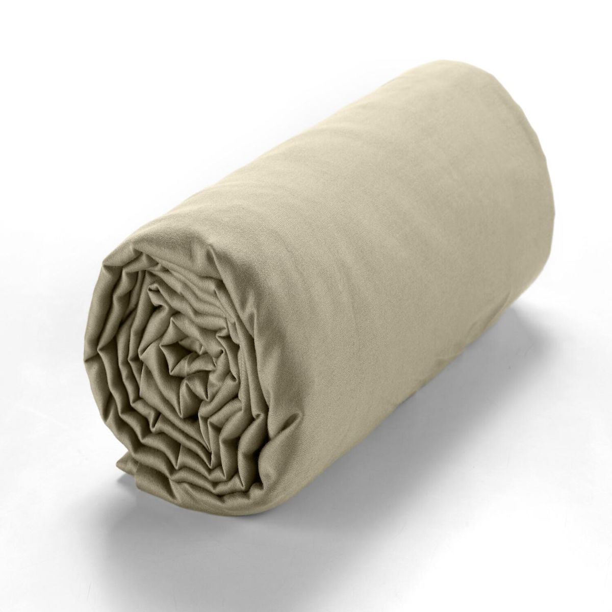 BATON ROUGE Drap housse 100% satin de coton 105 fils