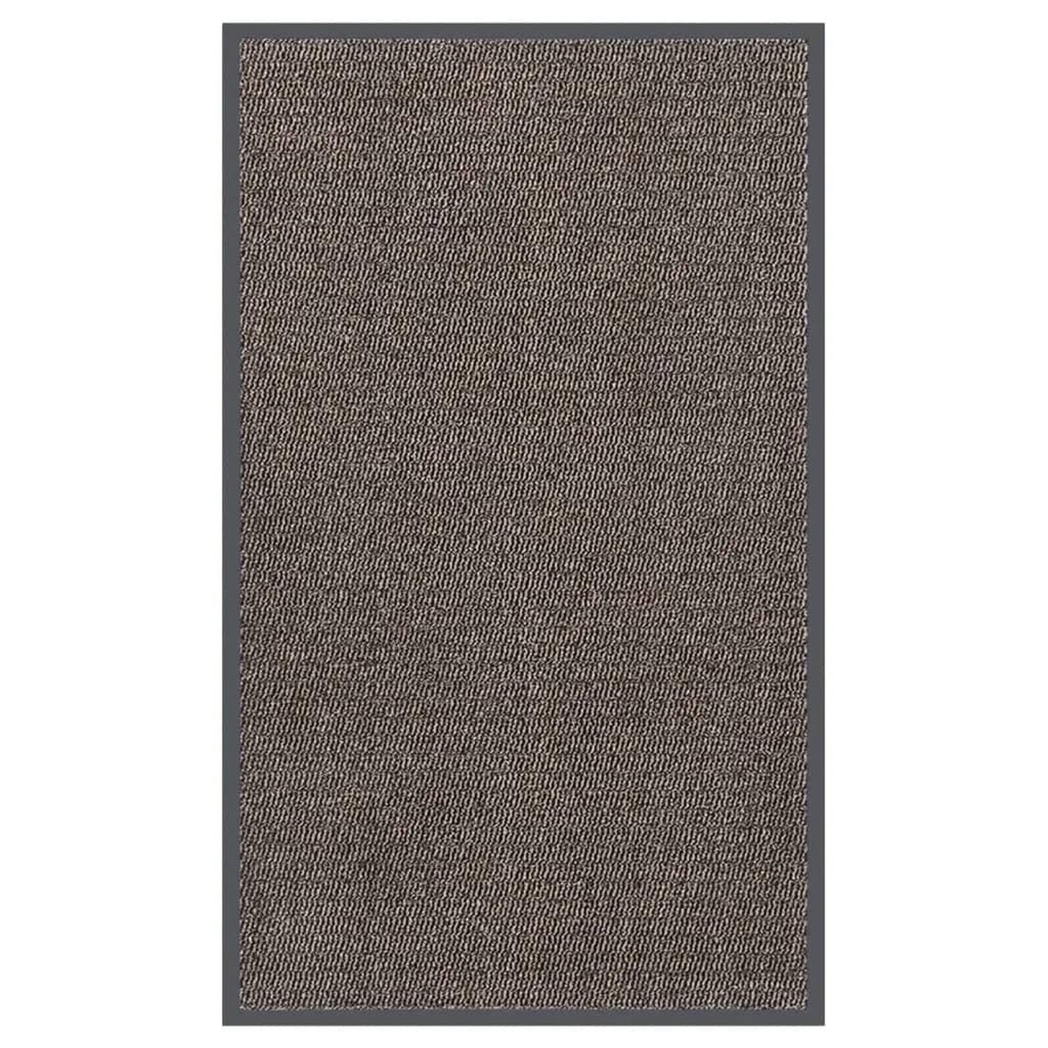 Voir la diapositive 2 : VIDAXL Paillasson touffete 90x150 cm Marron fonce