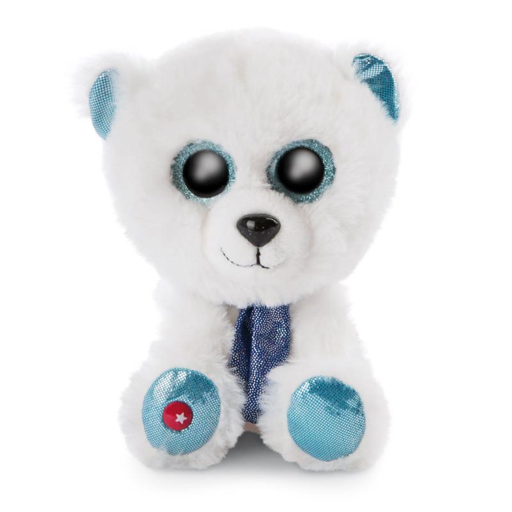 Nici Nici Glubschis Plush Soft Toy Winter Polar Bear Benjie, 15cm 1046955