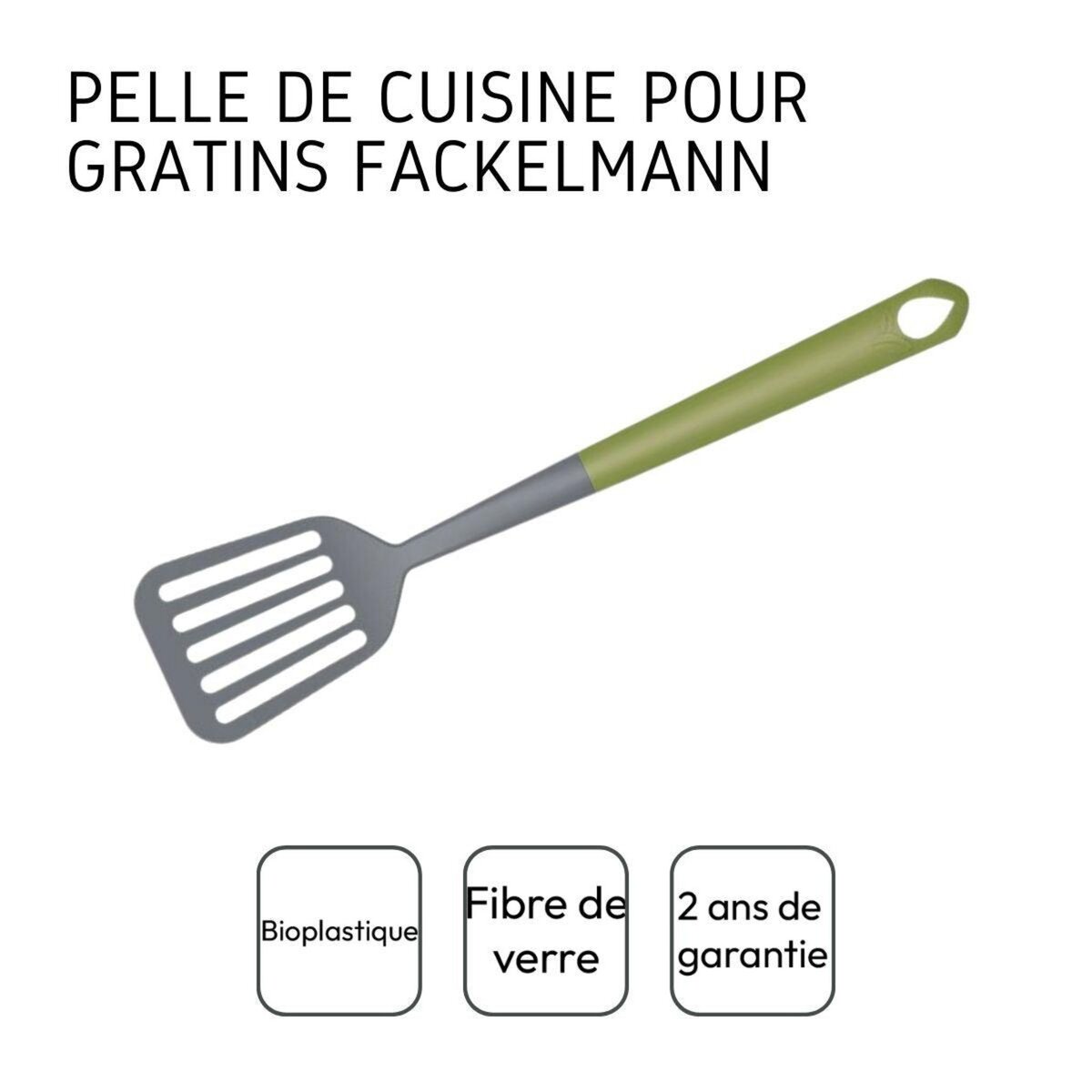 Fackelmann Pelle de cuisine ajourée 33 cm Fackelmann Gamme Zéro
